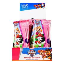 Соломка глазурована зі смаком полуниці “Magic sticks” (шоу-бокс)