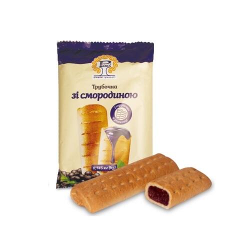 Тістечко листкове зі смородиною